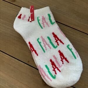 NWT Christmas Fuzzy Socks Women’s One Size